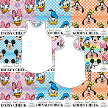 Load image into Gallery viewer, All Mickey and Friends Check Ladies' Summer Tank