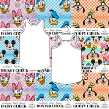 Load image into Gallery viewer, All Mickey and Friends Check Summer Tank