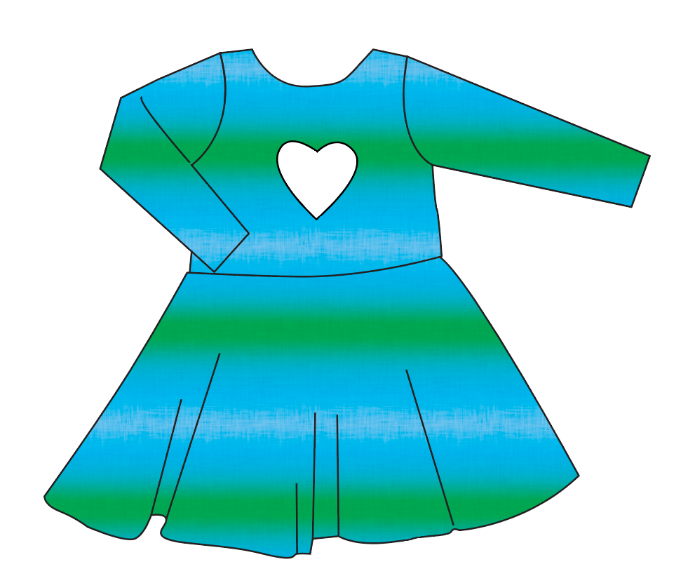 Linens Molly Heart Back Twirly Dress