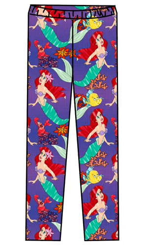 Under The Sea Swim Swim Leggings