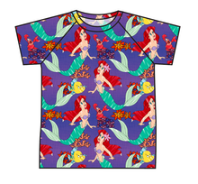 Load image into Gallery viewer, Under The Sea Swim Rash Guard Top