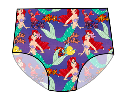 Under The Sea Swim Ladies' High Waisted Bikini Bottoms