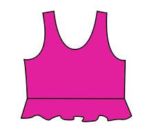 Load image into Gallery viewer, Swim Solids Swim Preorder Peplum Swim Top