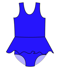 Load image into Gallery viewer, Swim Solids Swim Preorder Skirted One Piece Swim Suit