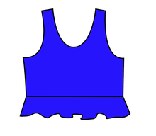 Load image into Gallery viewer, Swim Solids Swim Preorder Peplum Swim Top