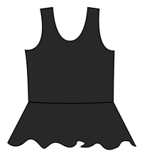 Load image into Gallery viewer, Swim Solids Swim Preorder Peplum Swim Top