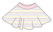 Load image into Gallery viewer, Easter Stripes Circle Skirt