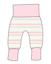 Load image into Gallery viewer, Easter Stripes Grow With Me Pants And Shorts