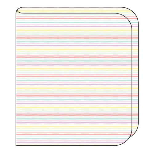 Easter Stripes Swaddle Blanket