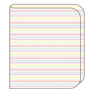 Easter Stripes Swaddle Blanket