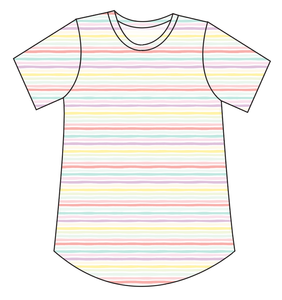 Easter Stripes Kids' Relaxed Tee