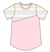 Load image into Gallery viewer, Easter Stripes Kids&#39; Relaxed Tee