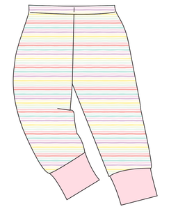 Easter Stripes Ladies' Lounge Pants