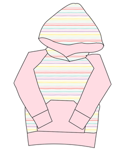 Easter Stripes Mens' Hoodie