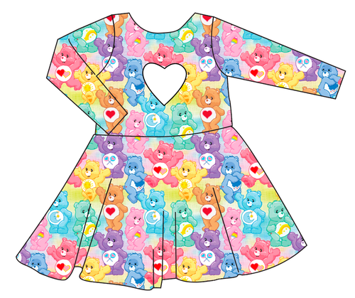 Care-A-Lot Friends Molly Heart Back Twirly Dress