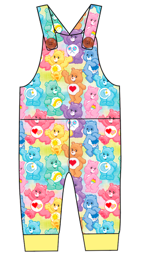 Care-A-Lot Friends Overalls and Shortalls