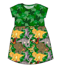 Load image into Gallery viewer, Prehistoric Pals Play Dress