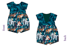 Load image into Gallery viewer, Forest Spirits Low Back Romper and Bubble Romper