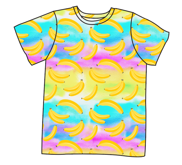 Neon Bananas Basic Tee and Tank