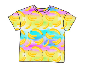 Neon Bananas Oversized Tee