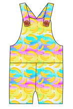 Load image into Gallery viewer, Neon Bananas Overalls and Shortalls