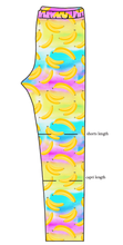 Load image into Gallery viewer, Neon Bananas Basic Leggings