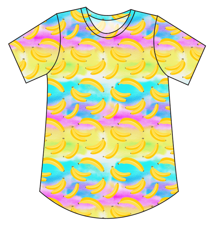 Neon Bananas Kids' Relaxed Tee