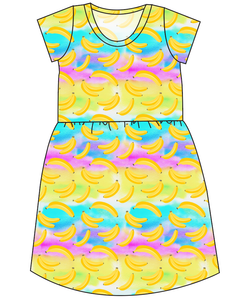 Neon Bananas Ladies' Play Dress