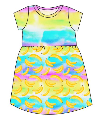 Neon Bananas Play Dress