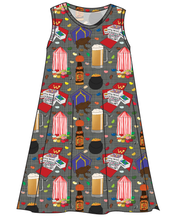 Load image into Gallery viewer, Wizard Treats Ladies&#39; Swing Dress