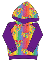 Load image into Gallery viewer, Rainbow Lollipops Classic Hoodie (or Crewneck)