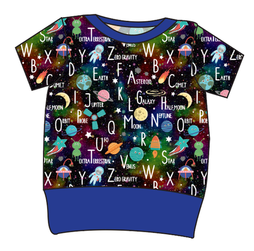 ABC Galaxy Grow With Me Tee
