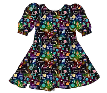 Load image into Gallery viewer, ABC Galaxy Prairie Dress