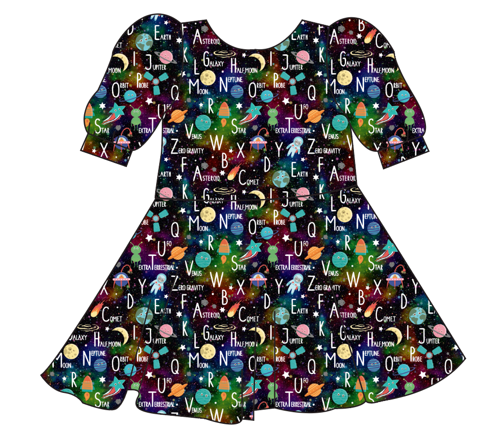 ABC Galaxy Prairie Dress