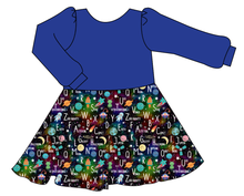 Load image into Gallery viewer, ABC Galaxy Prairie Dress