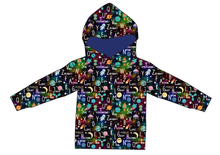 Load image into Gallery viewer, ABC Galaxy Ladies Oversized Hoodie