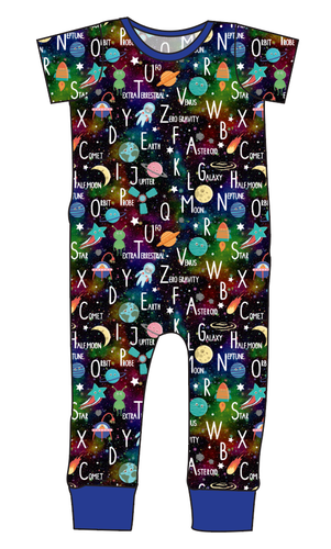 ABC Galaxy Emmett Pants And Shorts T-Shirt Romper