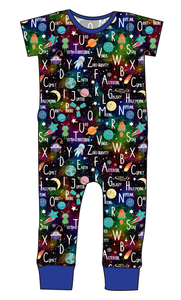 ABC Galaxy Emmett Pants And Shorts T-Shirt Romper