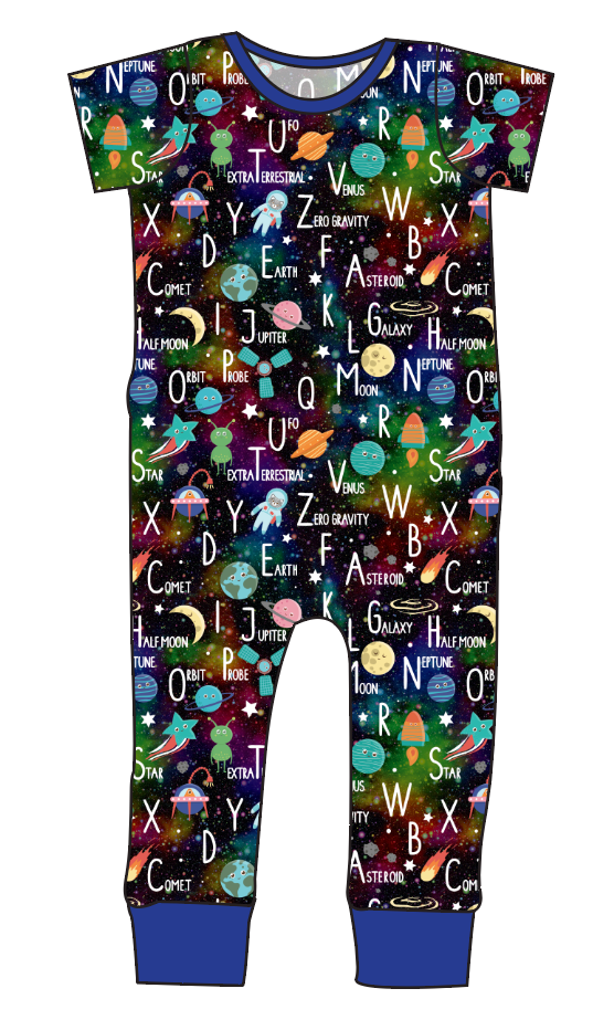 ABC Galaxy Emmett Pants And Shorts T-Shirt Romper
