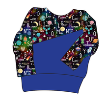 Load image into Gallery viewer, ABC Galaxy Grow With Me Hoodie (or Crewneck)