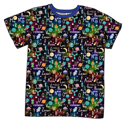 ABC Galaxy Mens' Tee