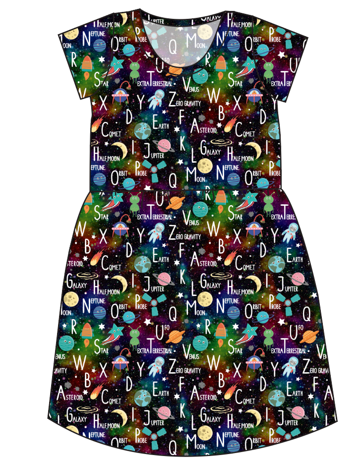 ABC Galaxy Ladies' Play Dress