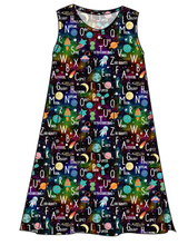Load image into Gallery viewer, ABC Galaxy Ladies&#39; Swing Dress
