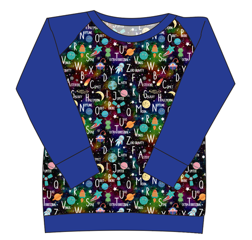 ABC Galaxy Ladies' Classic Crewneck