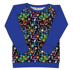 ABC Galaxy Ladies' Classic Crewneck