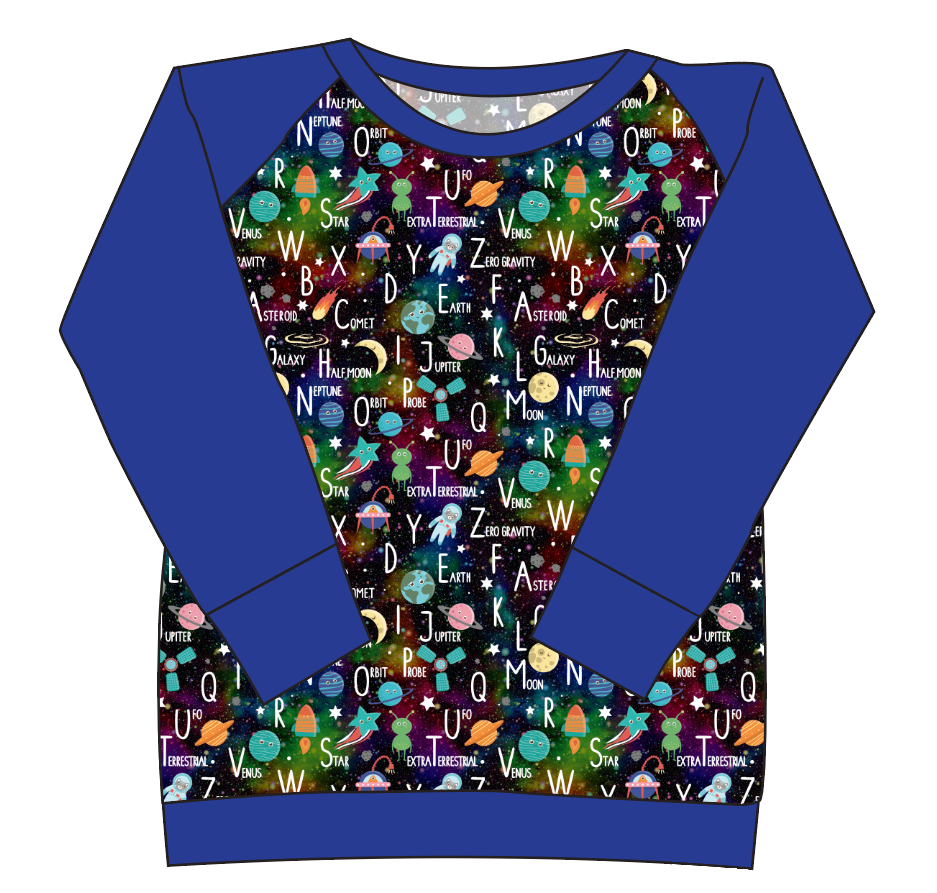 ABC Galaxy Ladies' Classic Crewneck