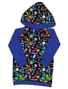 ABC Galaxy Classic Hoodie (or Crewneck)
