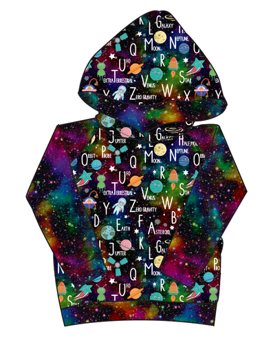 ABC Galaxy Classic Hoodie (or Crewneck)