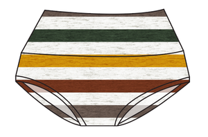 Fall Stripes Ladies' Underwear