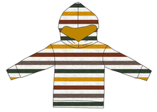 Load image into Gallery viewer, Fall Stripes Ladies Oversized Hoodie